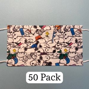 Snoopy Disposable Face Masks